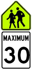 School Zone sign