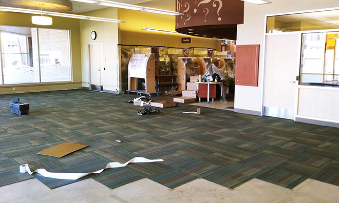 Library to re-open in the Community Centre - May 8