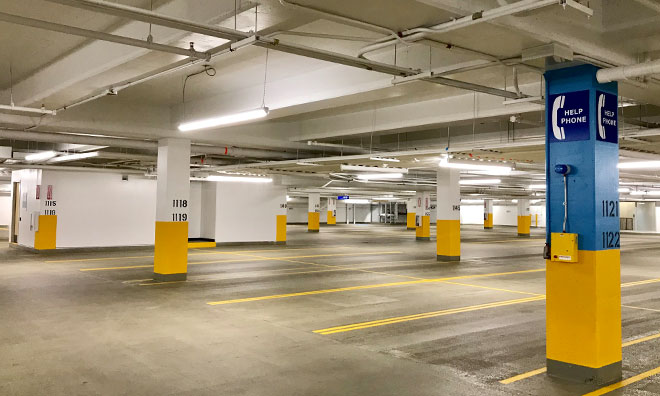 Community Centre Parkade to re-open May 8