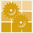 Graphic representing gears