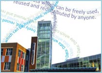 Illustration: data flowing from Community Centre