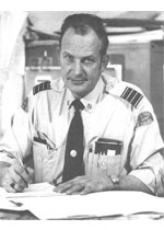 Fire Chief Wayne Stanyer, 1931 - 2015. Fire Chief Stanyer