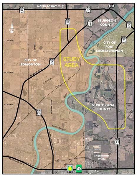Northeast River Crossing Functional Planning Study Area