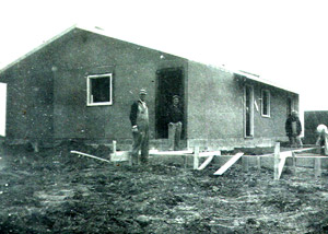 One of the early homes constructed in Sherwood Park