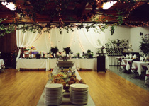 Decorated hall