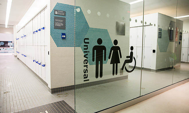 Emerald Hills Leisure Centre Universal Changeroom