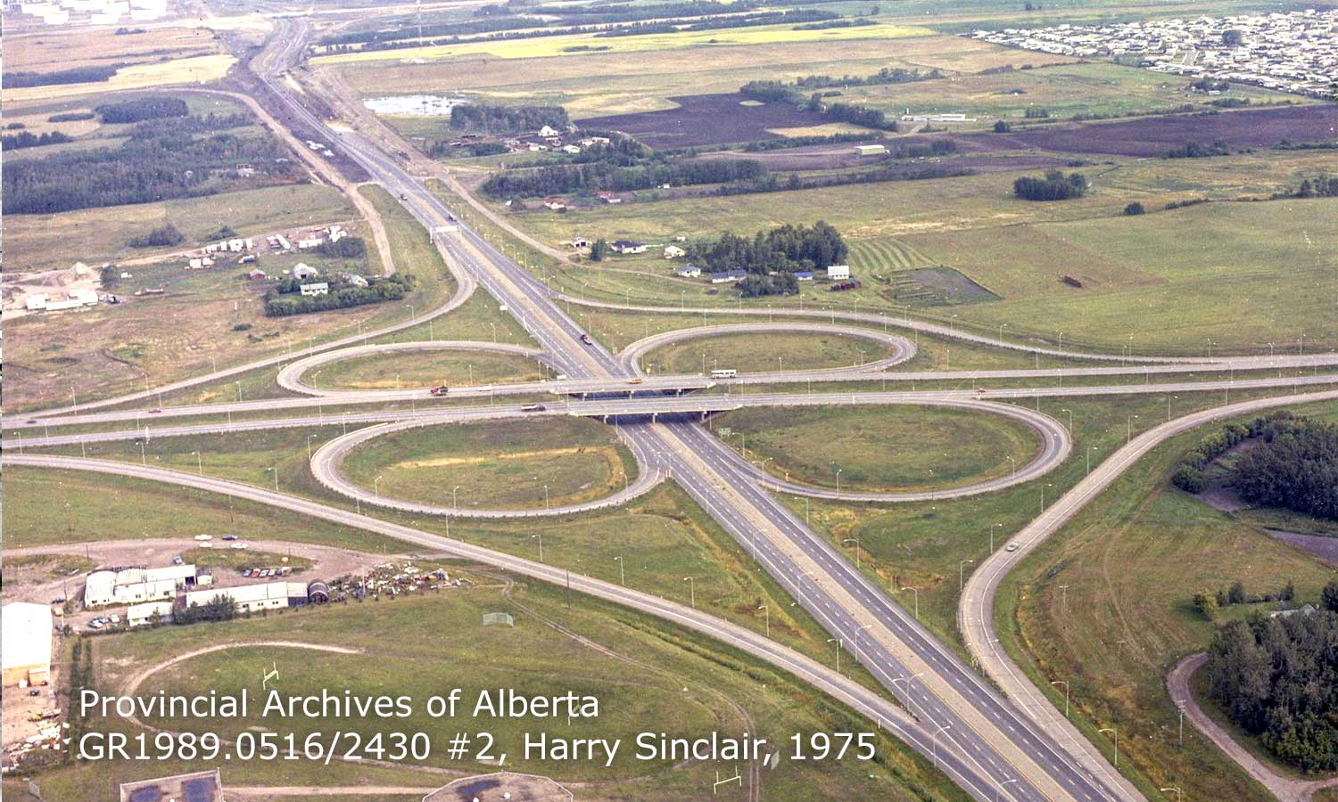 Cloverleaf at Sherwood Park Freeway