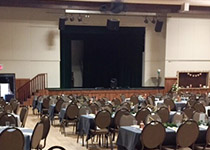 Moyer Recreation Centre Hall stage