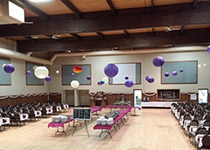 MRC Hall wedding set-up