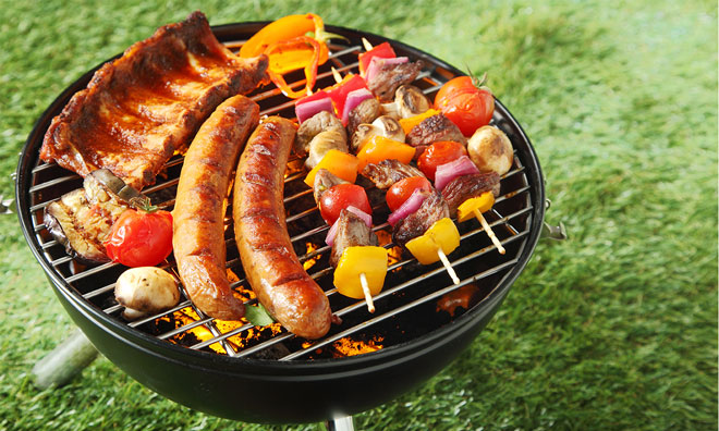 Be safe while using the barbecue.