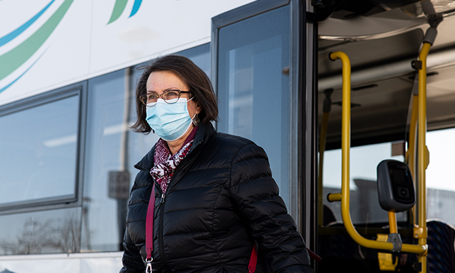 Transit route changes begin April 25