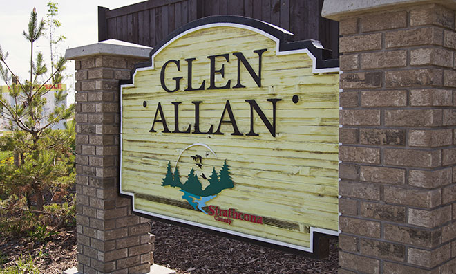 Glen Allan road construction and traffic calming improvements underway this summer