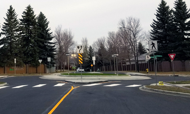 Traffic circle