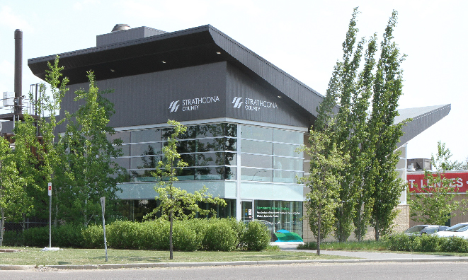 Image of the community energy centre.